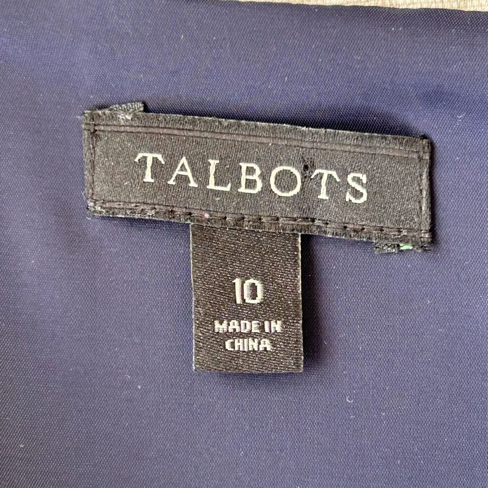 Talbots Women’s Ikat Stretch‎ Dress Sleeveless Size 10 - Picture 8 of 12